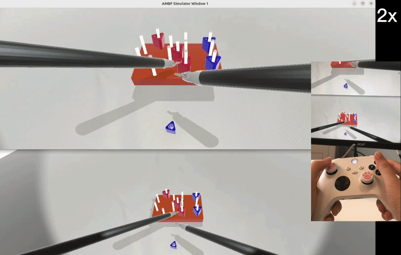 ROS 2 Teleoperation for Surgical Robot Manipulation